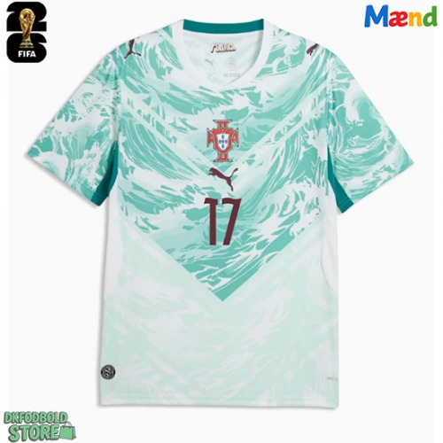 Portugal Rafael Leao #17 Replika Udebanetrøje VM 2026 Kortærmet